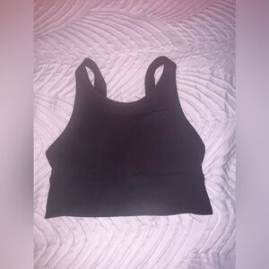 Aerie black tank top/sport bra